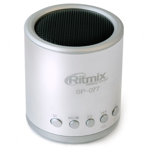 Ritmix SP-077 4W Röhre Silber