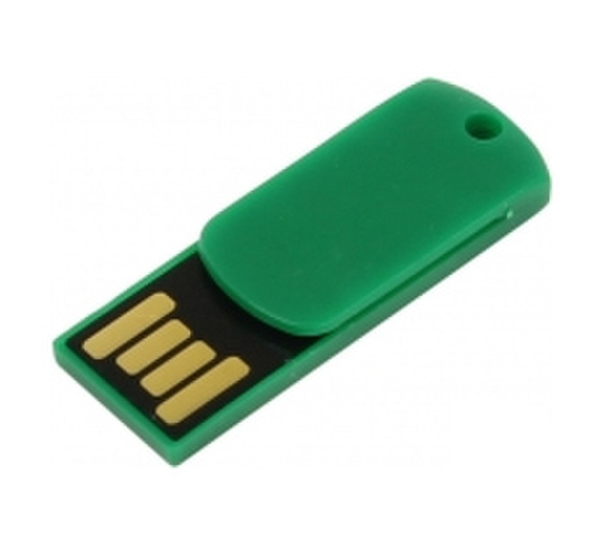 Iconik 8GB 8ГБ USB 2.0 Зеленый USB флеш накопитель