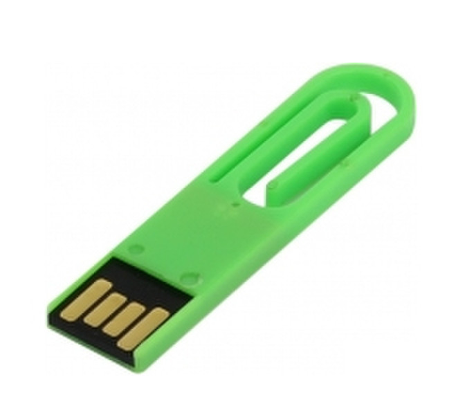 Iconik 8GB 8ГБ USB 2.0 Зеленый USB флеш накопитель
