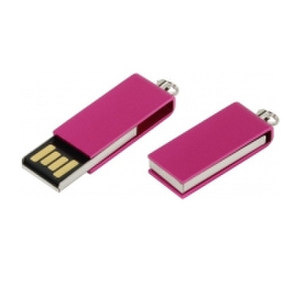 Iconik 8GB 8ГБ USB 2.0 Розовый USB флеш накопитель