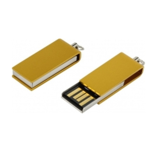 Iconik 8GB 8GB USB 2.0 Type-A Gold USB flash drive