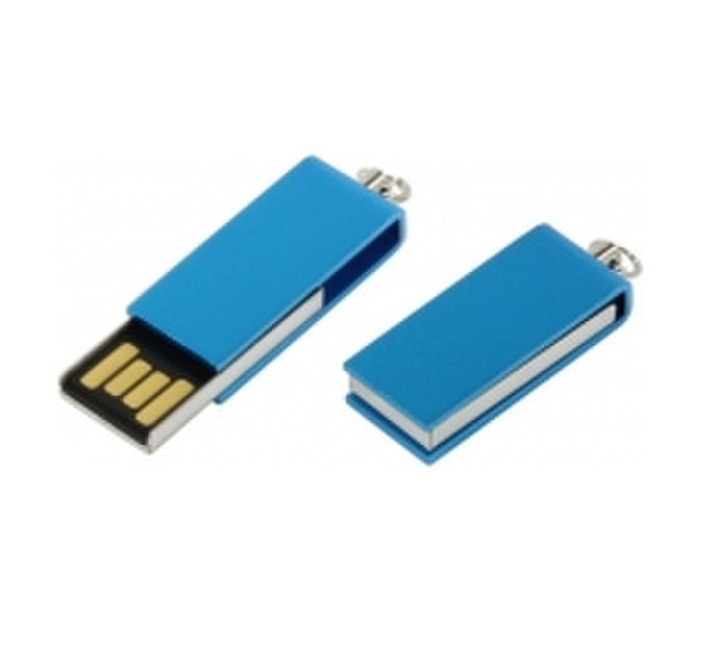 Iconik 8GB 8ГБ USB 2.0 Синий USB флеш накопитель