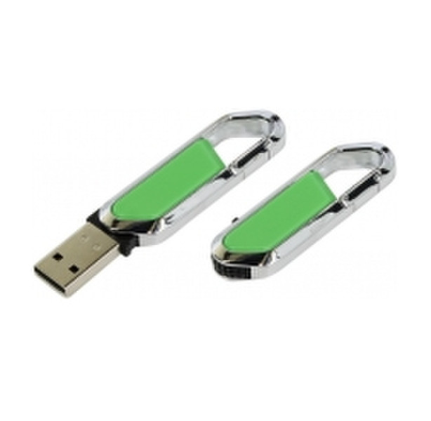 Iconik 8GB 8GB USB 2.0 Type-A Green USB flash drive