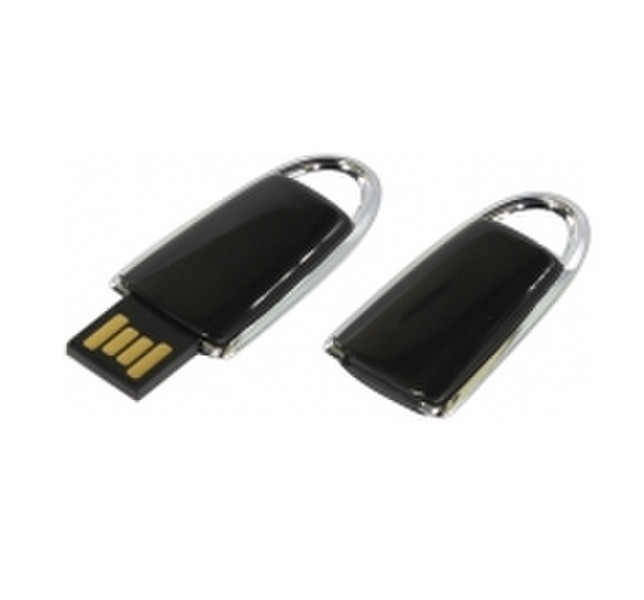 Iconik 8GB 8GB USB 2.0 Schwarz USB-Stick