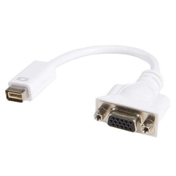 StarTech.com MDVIVGAMF 0.203м Mini-DVI VGA (D-Sub) Белый адаптер для видео кабеля