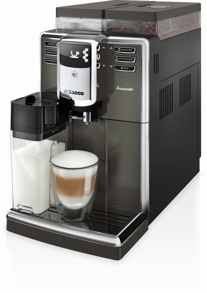 Saeco Incanto HD8919/59 freestanding Fully-auto Espresso machine 2.5L Black,Metallic coffee maker