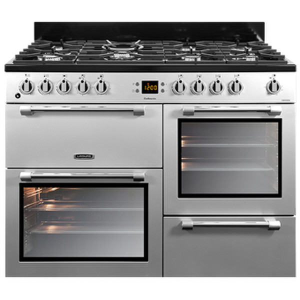 Leisure CK110F232 Freistehend Gas hob A Schwarz, Silber