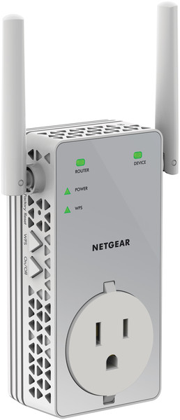 Netgear AC750 Network transmitter Grau