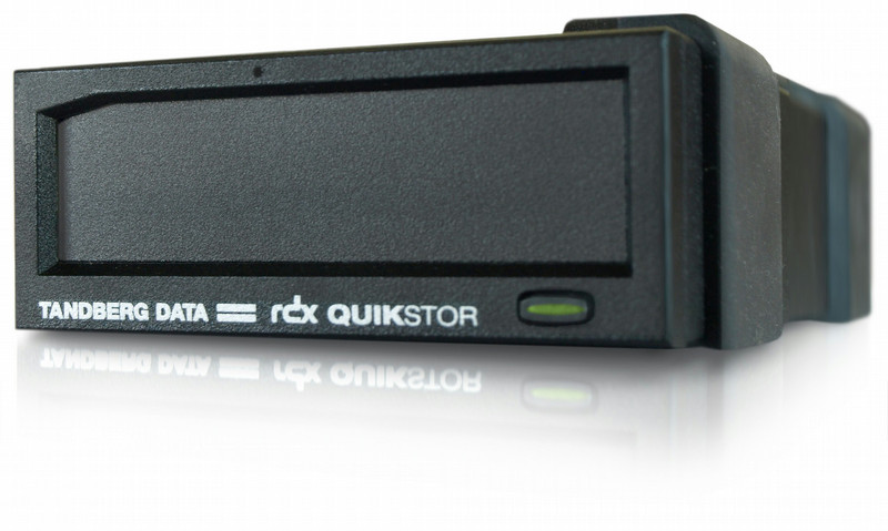 Tandberg Data RDX QuikStor External, 500GB 3.0 (3.1 Gen 1) 500GB Schwarz