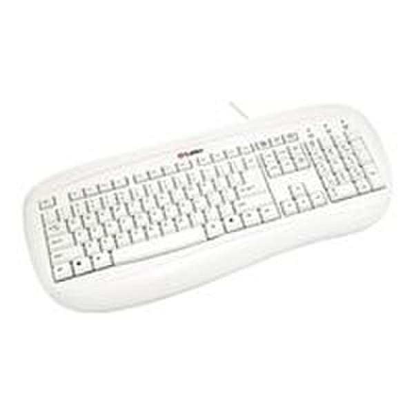 Labtec standard keyboard PS/2 AZERTY Белый клавиатура