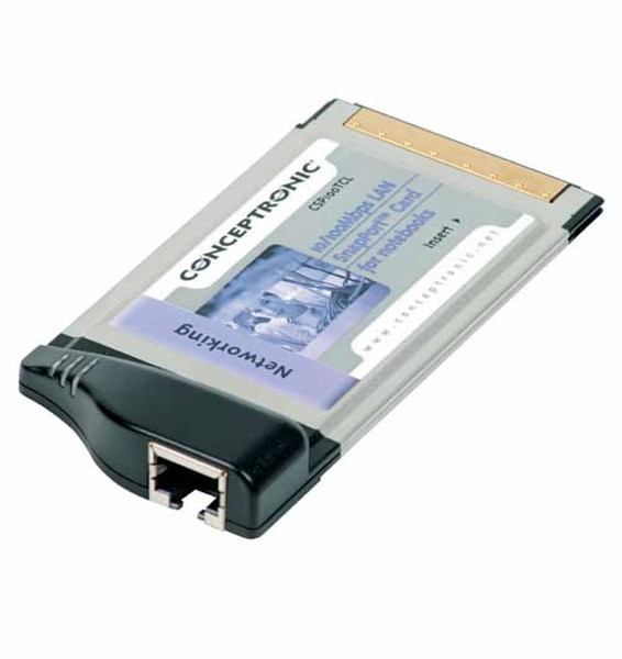 Conceptronic 10/100Mbps Network PC Card Внутренний 100Мбит/с сетевая карта