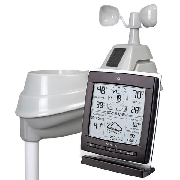 AcuRite 01524A1 Battery Black,Grey weather station