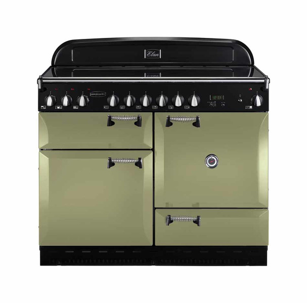 Rangemaster Elan 110 Ceramic Freestanding Ceramic hob A Black,Olive