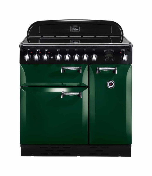 Rangemaster Elan 90 Ceramic Freestanding Ceramic hob A Black,Green