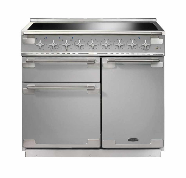 Rangemaster Elise 100 Induction Freistehend Induktionskochfeld A Schwarz, Edelstahl