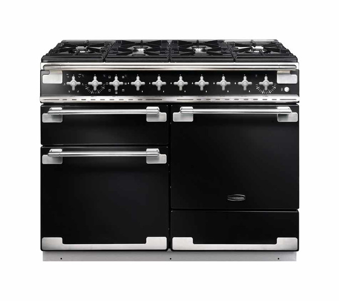 Rangemaster Elise 110 Dual Fuel Отдельностоящий Gas hob A Черный