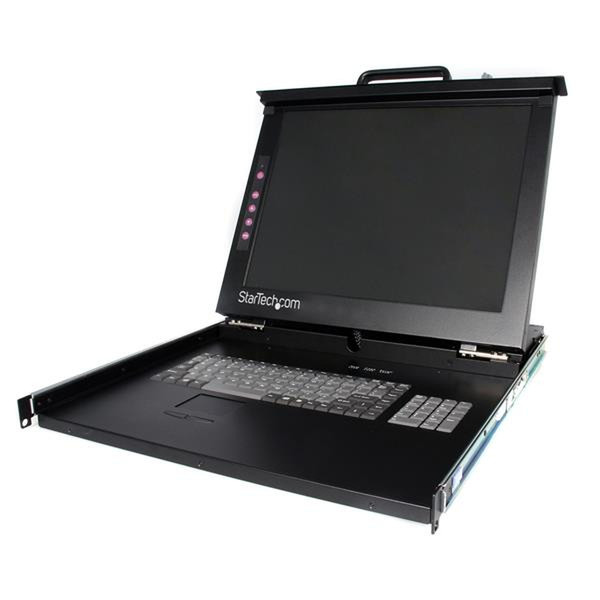 StarTech.com 1HE 19" Rackmount LCD Konsole - USB + PS/2