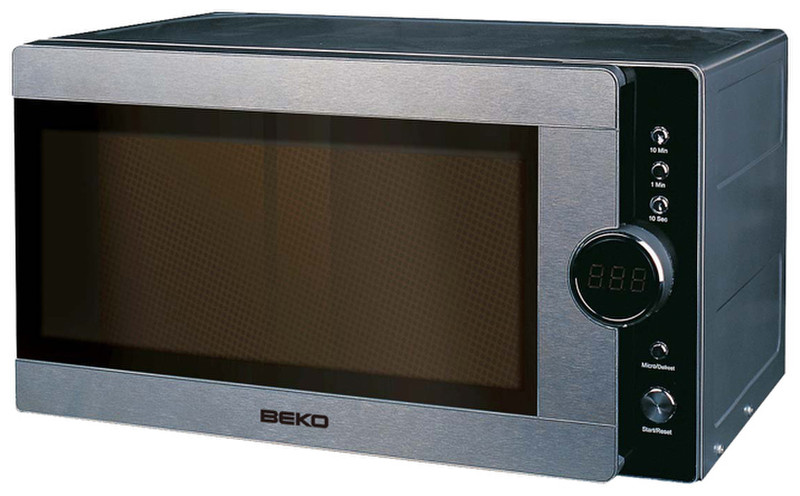 Beko MWC 2000 EX Настольный 20л 700Вт Черный, Нержавеющая сталь микроволновая печь