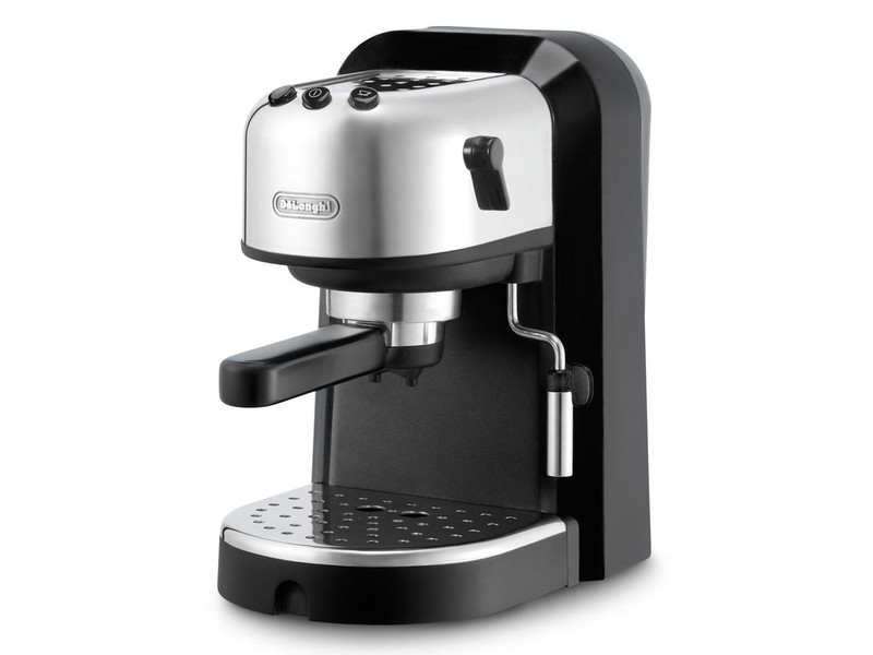 DeLonghi EC 271.B Espresso machine 1л 2чашек Черный, Нержавеющая сталь кофеварка