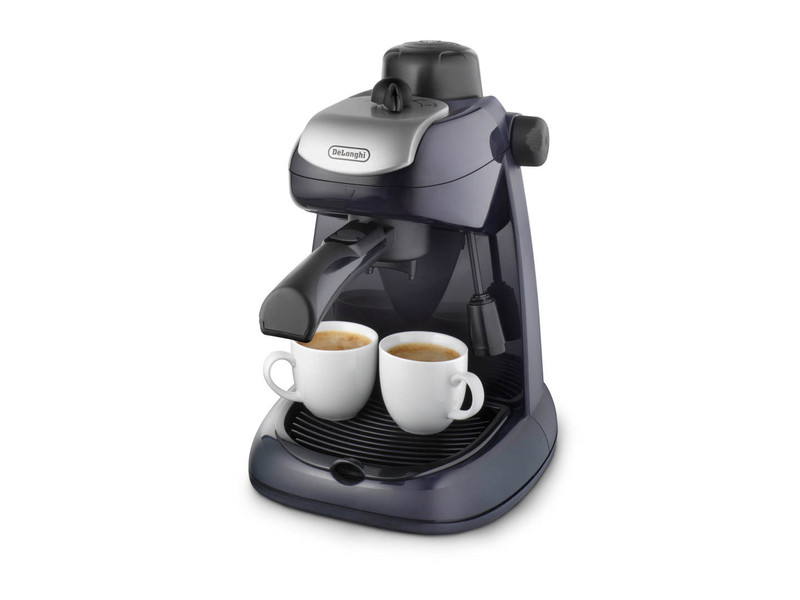 DeLonghi EC 7.1 Espresso machine 0.5л 2чашек Черный, Cеребряный кофеварка