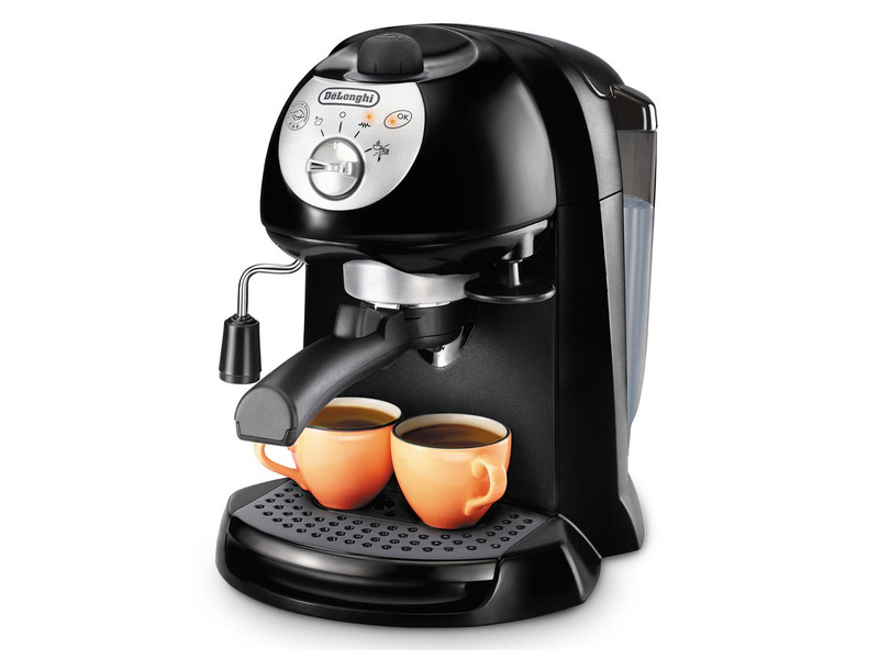 DeLonghi EC 201.CD.B Espresso machine 1л 2чашек Черный кофеварка