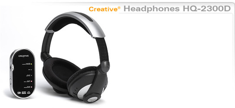 Creative Labs Headphones HQ-2300D headphone