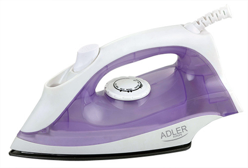 Adler AD 5019 Dampfbügeleisen 1600W Violett, Weiß