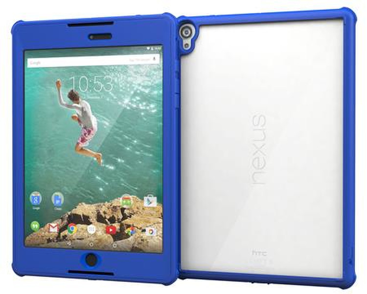 Roocase YM-NX9-GT-BL 8.9Zoll Cover case Blau Tablet-Schutzhülle