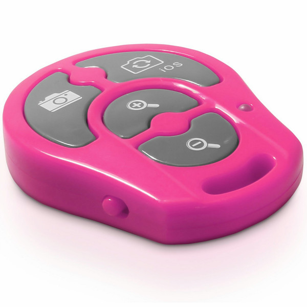 iGadgitz U3459 Bluetooth Drucktasten Pink Fernbedienung