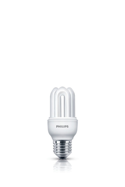 Philips Genie 8710163393629 8Вт E27 A Теплый белый люминисцентная лампа energy-saving lamp