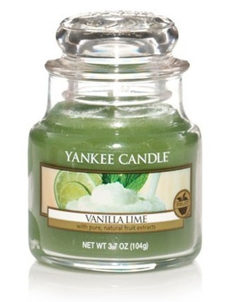 Yankee Candle 1107078 Круглый Лайм, Ваниль Зеленый 1шт восковая свеча