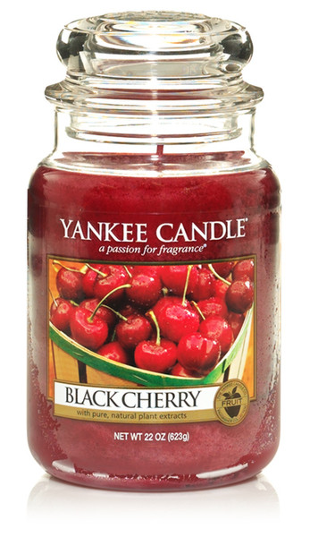 Yankee Candle 1129749 Круглый Вишневый Красный 1шт восковая свеча