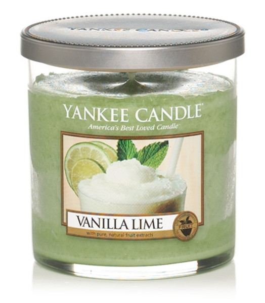 Yankee Candle 1162791E Круглый Лайм, Ваниль Зеленый 1шт восковая свеча