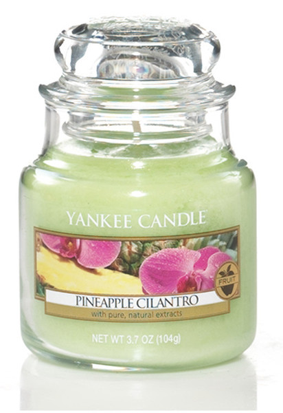 Yankee Candle 1174263E Круглый Кокос, Ананас Зеленый 1шт восковая свеча