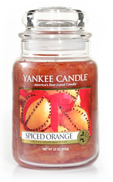 Yankee Candle 1188030E Круглый Оранжевый Оранжевый 1шт восковая свеча