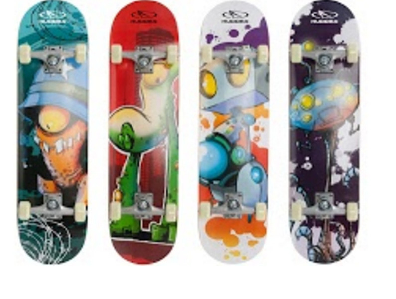 HUDORA Instinct ABEC 1 Skateboard (klassisch) Mehrfarben