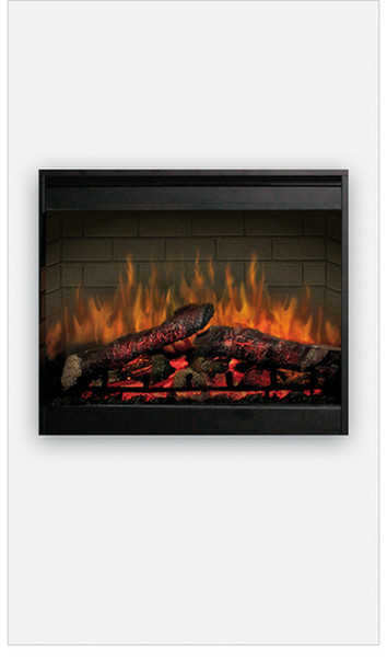 EWT DF2608-EU Built-in fireplace Electric Black fireplace