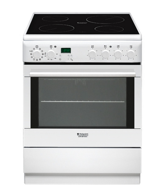 Hotpoint H6VMH5A (W) EA Отдельностоящий Ceramic hob A Белый