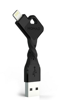 Nomad NomadKey Apple Lightning USB A Lightning Black