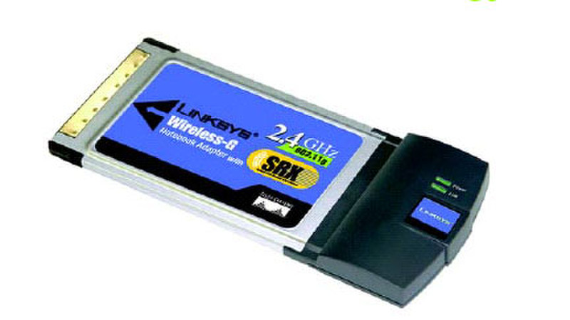 Linksys Wireless-G Notebook Adapter with SRX 108Мбит/с сетевая карта