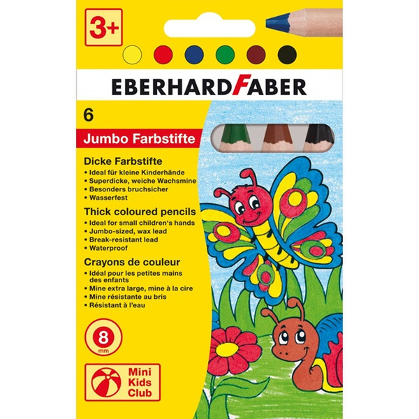 Eberhard Faber 518906 Мульти 6шт цветной карандаш
