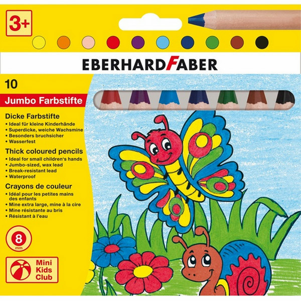 Eberhard Faber 518910 Мульти 10шт цветной карандаш