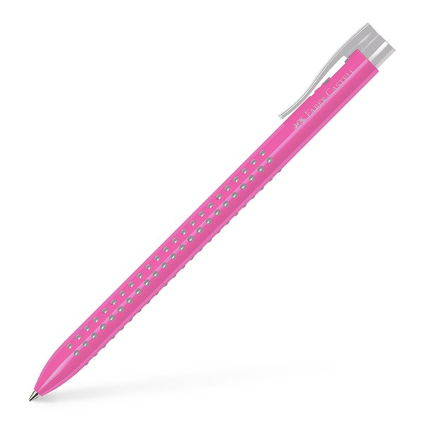 Faber-Castell Grip 2022-M Twist retractable ballpoint pen Pink 1pc(s)