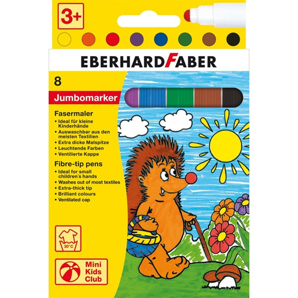 Eberhard Faber 550009 Extradick Mehrfarben 8Stück(e) Filzstift