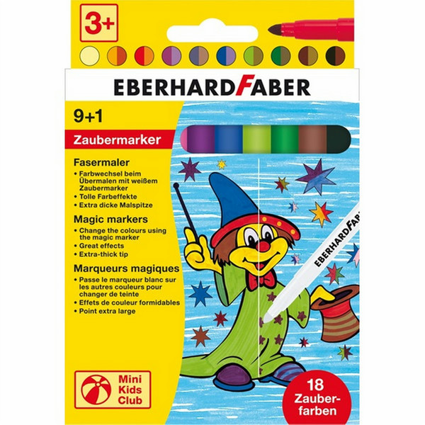 Eberhard Faber 551010 Extra Bold Multicolour 10pc(s) felt pen