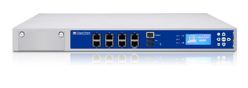 Check Point Software Technologies 4600 1U 9000Mbit/s Firewall (Hardware)