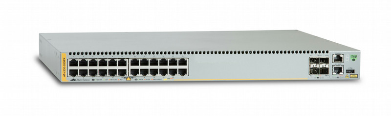 Allied Telesis AT-x930-28GPX Управляемый L3 Gigabit Ethernet (10/100/1000) Power over Ethernet (PoE) Серый