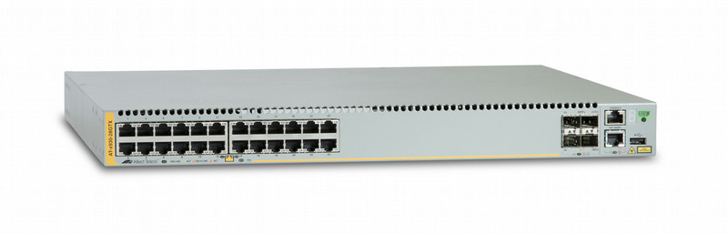 Allied Telesis AT-x930-28GTX Управляемый L3 Gigabit Ethernet (10/100/1000) Серый