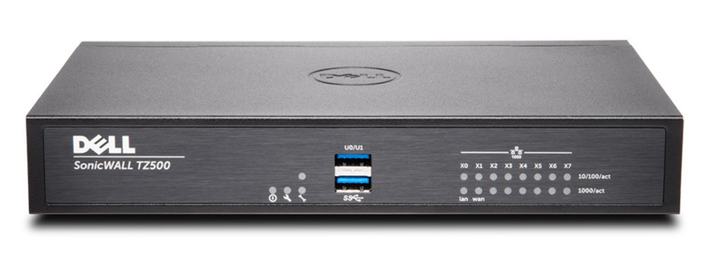 DELL SonicWALL TZ500 + NFR 1400Mbit/s hardware firewall