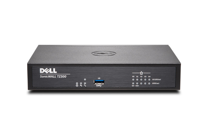 DELL SonicWALL TZ300 750Мбит/с аппаратный брандмауэр